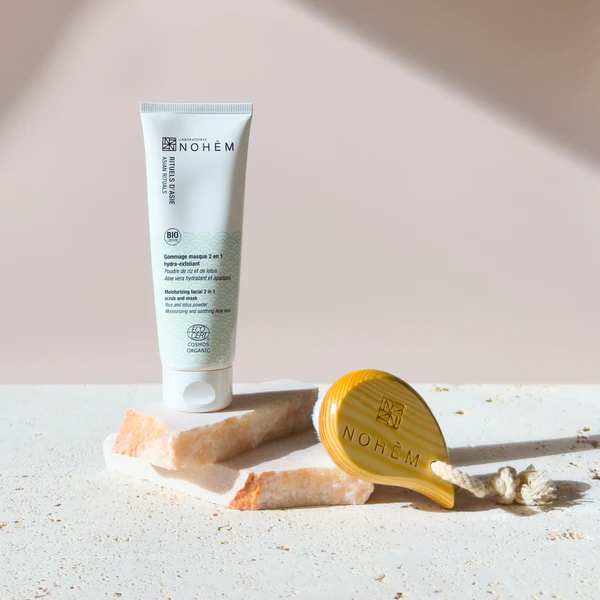 Gommage-masque 2-en-1