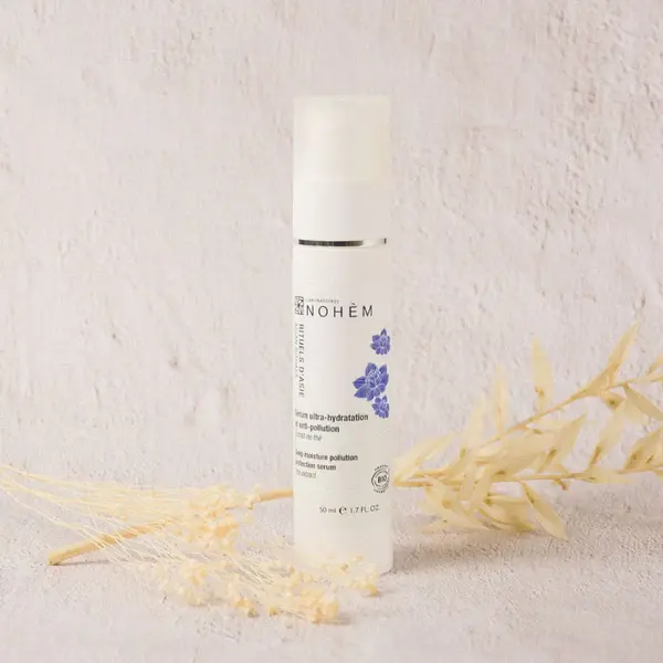 Sérum visage hydratant et anti-pollution